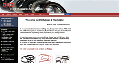 Desktop Screenshot of dkirubber.com